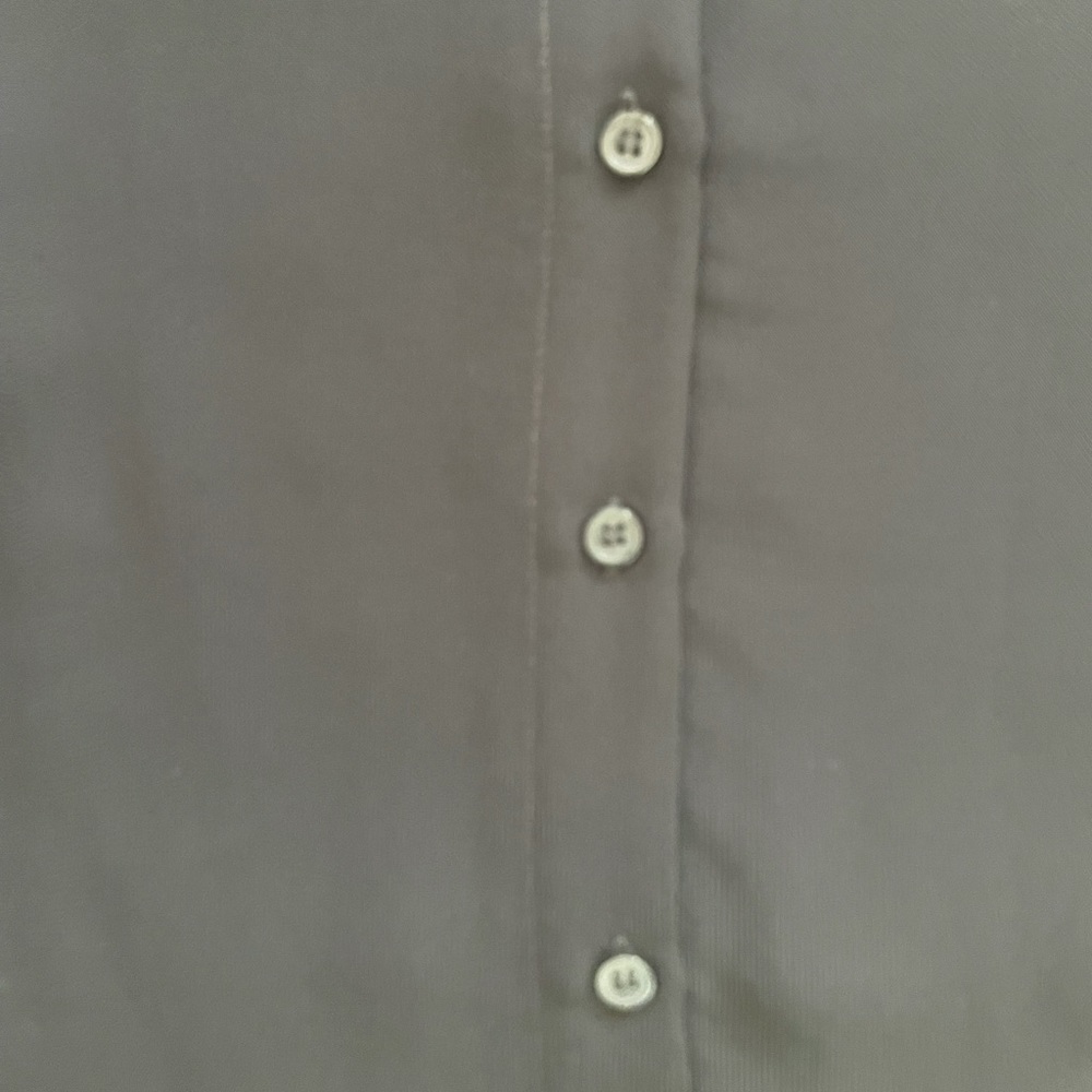 Zara Black Button Down Dress - Picture 3 of 4